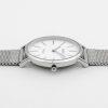 OOZOO Vintage Uhr Silber/Weiß 32mm