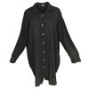 Musselin Bluse lang Onesize – Bild 3