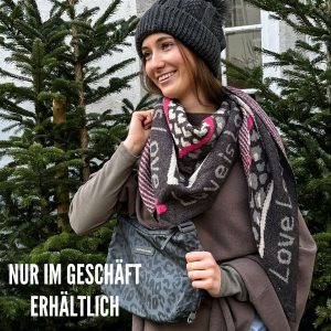 graues Leo Set Kapten Son Tasche-Schal-Mütze -NUR IM GESCHÄFT ERHÄLTLICH-